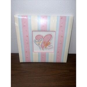 Barbie 2003 Mattel Deluxe Embossed Sandylion Hearts Scrapbook Photo Album 12x12"